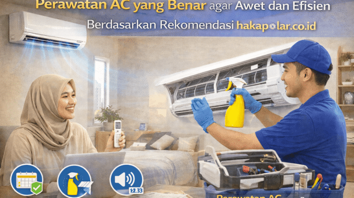 perawatan AC efisienn hakapolar.co.id